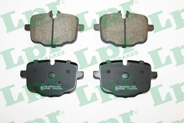 LPR 05P2161 - Set placute frana,frana disc parts5.com