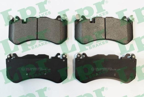 LPR 05P2138 - Brake Pad Set, disc brake parts5.com