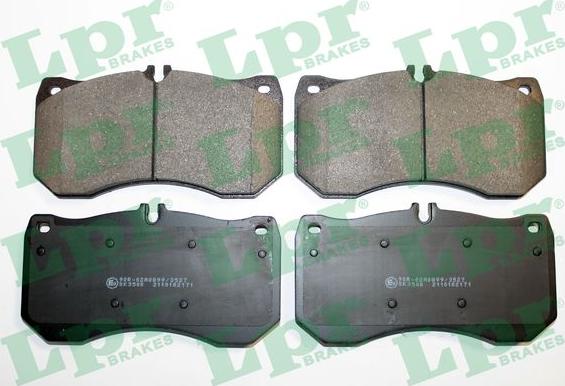 LPR 05P2171 - Brake Pad Set, disc brake parts5.com