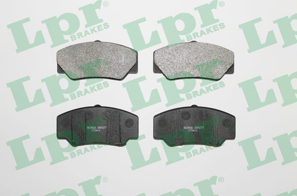 LPR 05P277 - Brake Pad Set, disc brake parts5.com