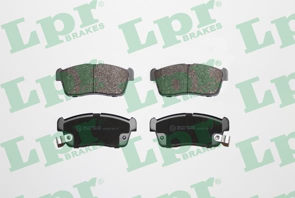 LPR 05P796 - Set placute frana,frana disc parts5.com