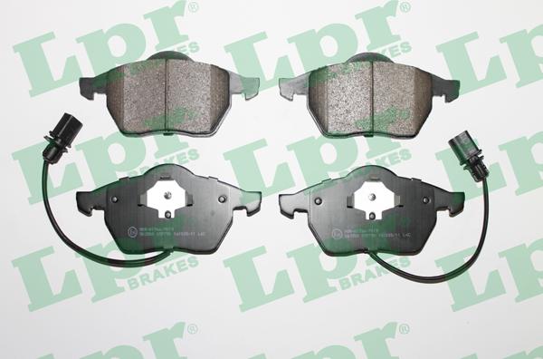 LPR 05P790 - Fékbetétkészlet, tárcsafék parts5.com