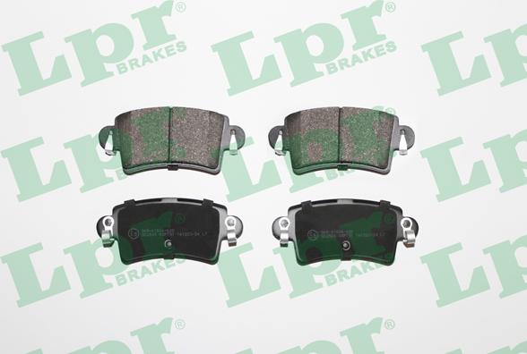 LPR 05P791 - Set placute frana,frana disc parts5.com