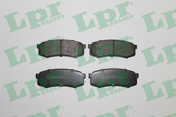 LPR 05P749 - Set placute frana,frana disc parts5.com