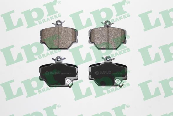 LPR 05P761 - Brake Pad Set, disc brake parts5.com