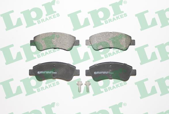 LPR 05P789 - Bremsbelagsatz, Scheibenbremse parts5.com