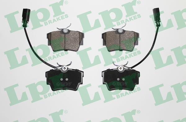 LPR 05P786 - Brake Pad Set, disc brake parts5.com