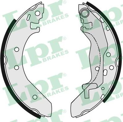 LPR 06040 - Fékpofakészlet parts5.com