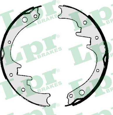 LPR 06010 - Brake Shoe Set parts5.com