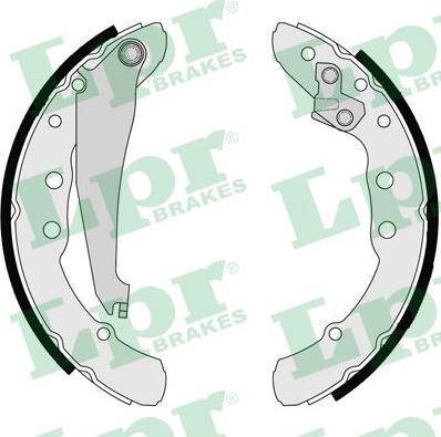 LPR 06850 - Garnitura zavorne celjusti parts5.com