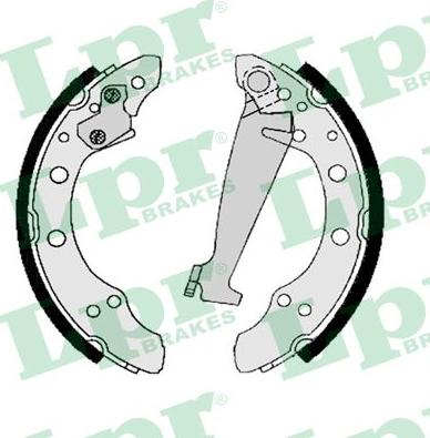 LPR 06830 - Brake Shoe Set parts5.com