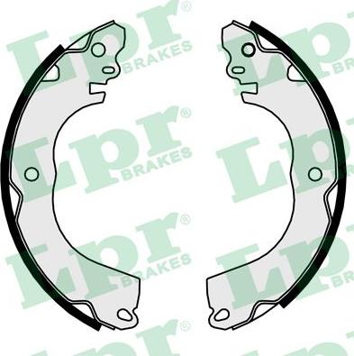 LPR 01097 - Brake Shoe Set parts5.com