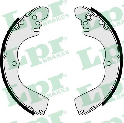 LPR 01026 - Set saboti frana parts5.com