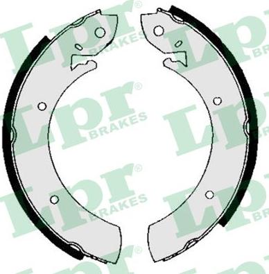 LPR 01150 - Bremsbackensatz parts5.com