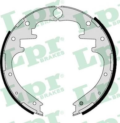 LPR 01125 - Set saboti frana parts5.com