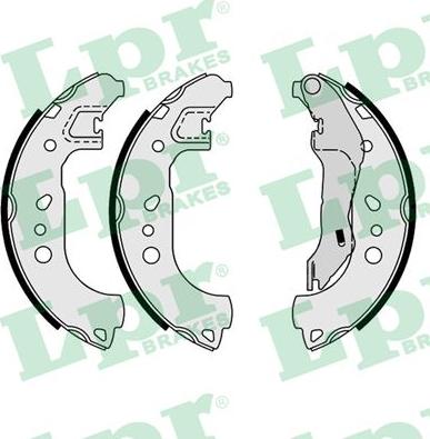 LPR 01179 - Set saboti frana parts5.com