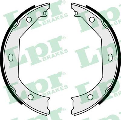 LPR 08090 - Brake Shoe Set, parking brake parts5.com