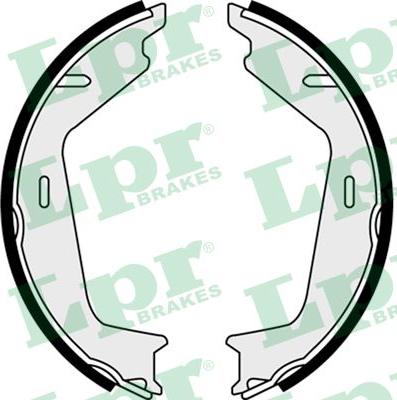 LPR 08260 - Brake Shoe Set, parking brake parts5.com