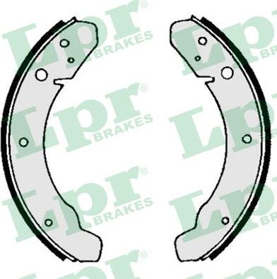 LPR 03890 - Set saboti frana parts5.com