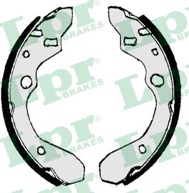 LPR 07010 - Set saboti frana parts5.com