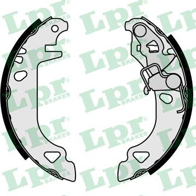 LPR 07070 - Set saboti frana parts5.com