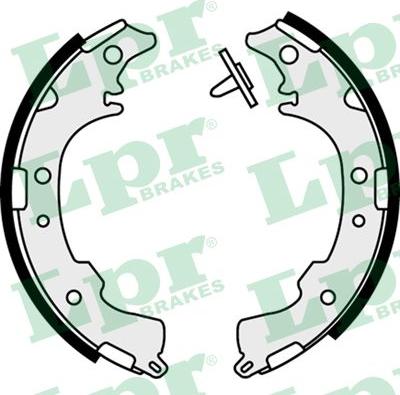 LPR 07840 - Set saboti frana parts5.com