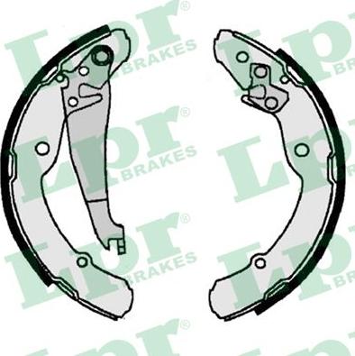 LPR 07300 - Brake Shoe Set parts5.com