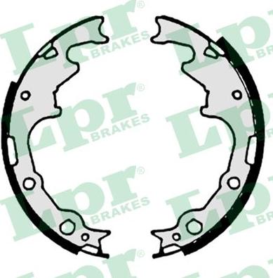 LPR 07240 - Set saboti frana parts5.com