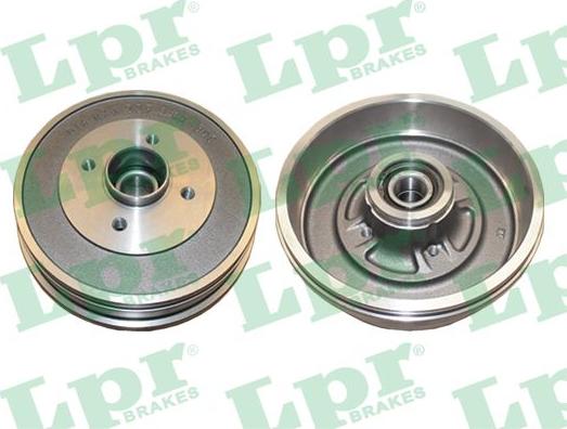 LPR 7D0701C - Brake Drum parts5.com