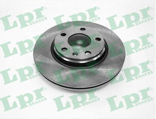 LPR A1491V - Féktárcsa parts5.com