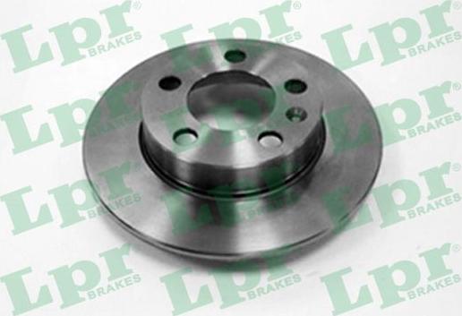 LPR A1441P - Tarcza hamulcowa parts5.com