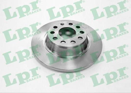 LPR A1005P - Tarcza hamulcowa parts5.com