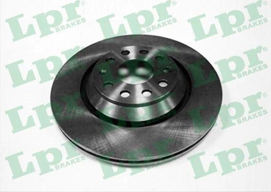 LPR A1014V - Brzdový kotouč parts5.com