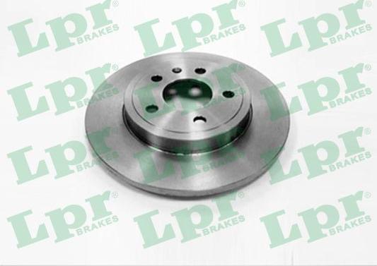 LPR A1029P - Tarcza hamulcowa parts5.com