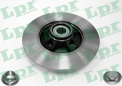 LPR C1015PCA - Zavorni kolut parts5.com