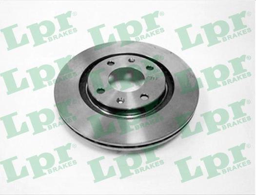 LPR C1141V - Brzdový kotouč parts5.com