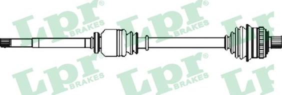 LPR DS52562 - Drive Shaft parts5.com