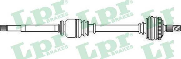 LPR DS52224 - Hnací hriadeľ parts5.com