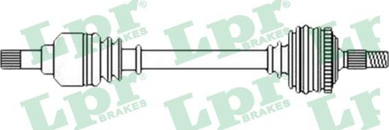 LPR DS52223 - Hnací hriadeľ parts5.com