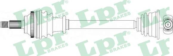 LPR DS37073 - Pogonska gred parts5.com