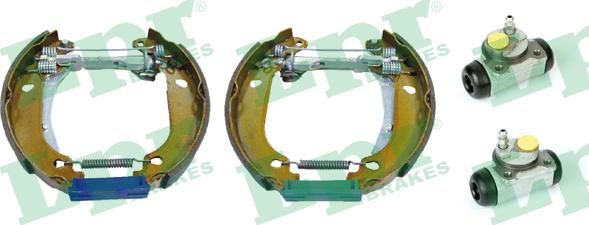 LPR OEK209 - Fékpofakészlet parts5.com