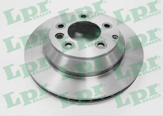 LPR P2000V - Brake Disc parts5.com