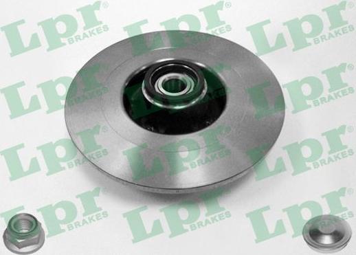 LPR R1030PCA - Féktárcsa parts5.com