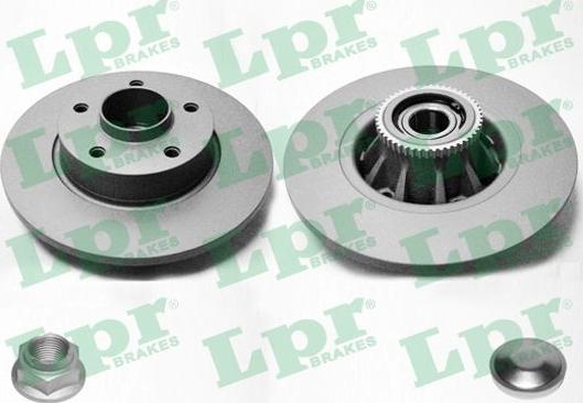 LPR R1020PRCA - Tarcza hamulcowa parts5.com