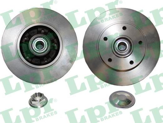 LPR R1078PCA - Kočni disk parts5.com