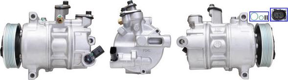 LUCAS ACP01099 - Compressor, air conditioning parts5.com