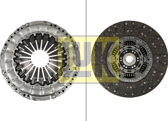 LUK 640 3080 09 - Clutch Kit parts5.com