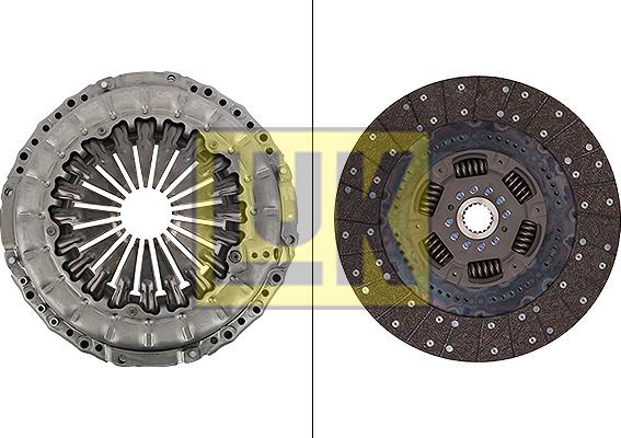 LUK 640 3111 09 - Set ambreiaj parts5.com