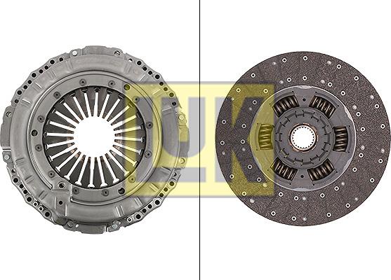 LUK 643 3455 09 - Set ambreiaj parts5.com