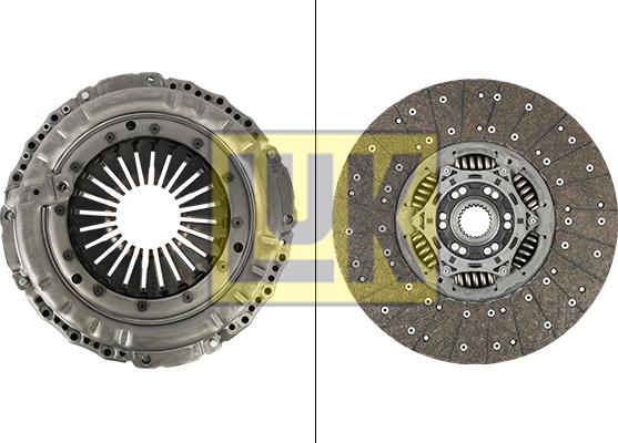 LUK 643 3460 09 - Set ambreiaj parts5.com